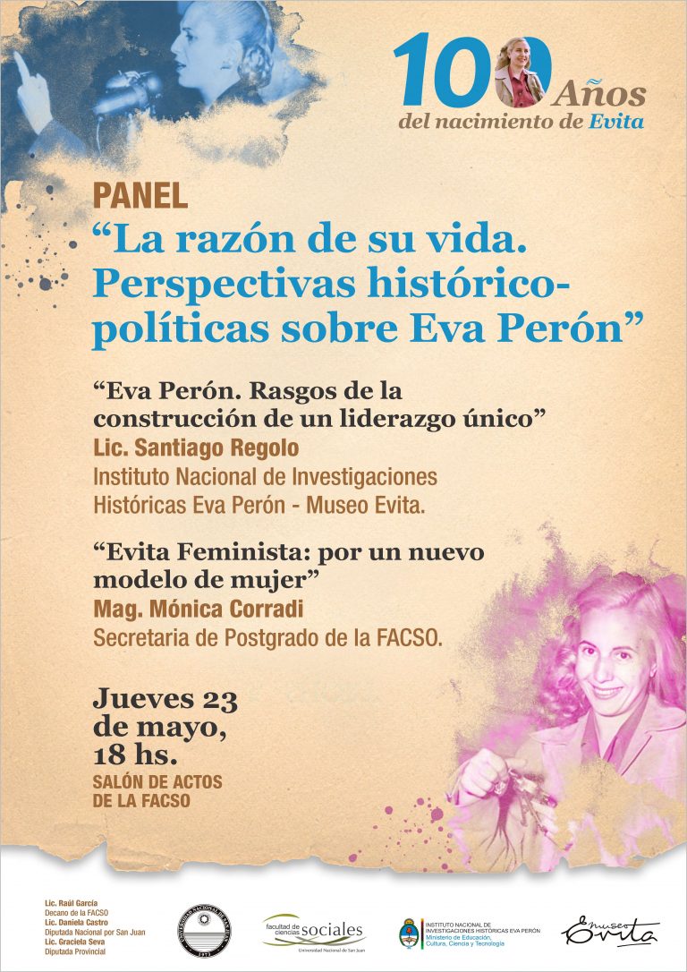 Read more about the article La razón de su vida. Perspectivas histórico-políticas sobre Eva Perón